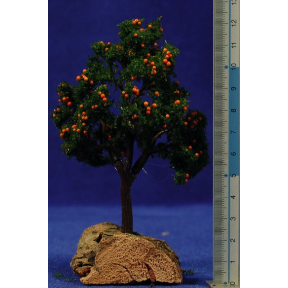 Naranjo 10 cm plástico