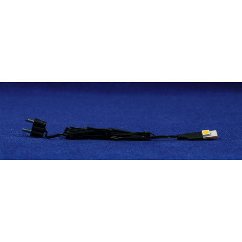 Bombilla led blanca con cable 1 cm plastico