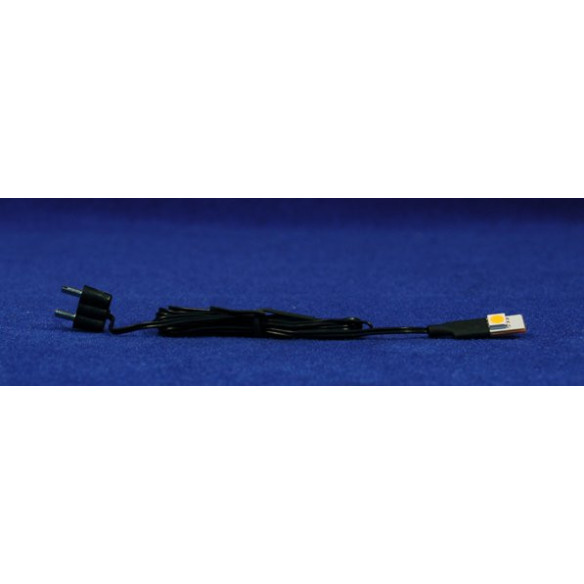 Led piatto singolo luce bianca con cabo 1 cm plastica