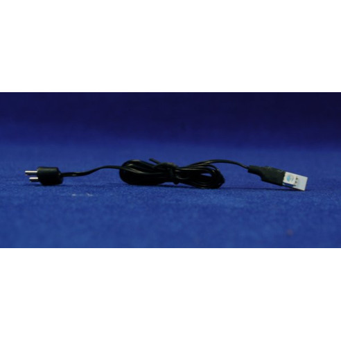 Bombilla led amarilla con cable 1 cm plastico