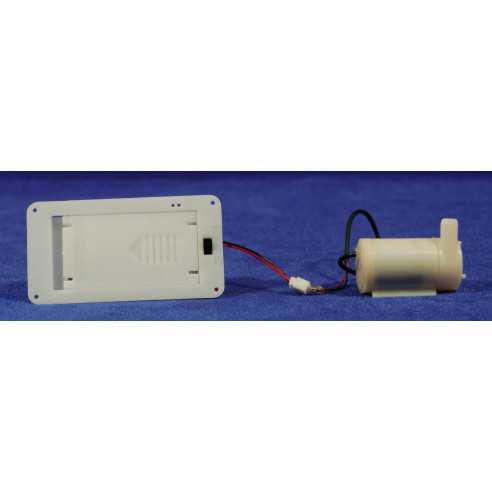 Pompa acqua a batterie 4x2 cm plastica