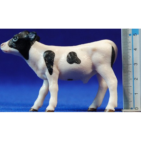 Vedell blanc-negre 10 cm plàstic qualitat