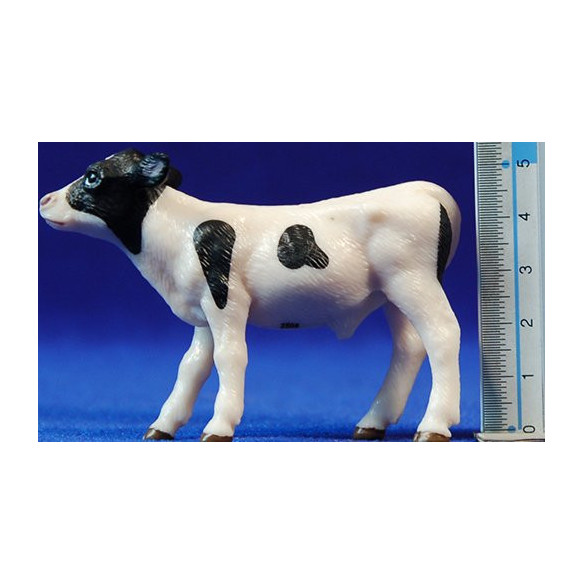Vedell blanc-negre 10 cm plàstic qualitat