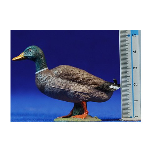 Anatra colverd 11 cm plastica qualità
