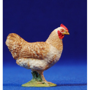 Gallina 15 cm plàstic qualitat