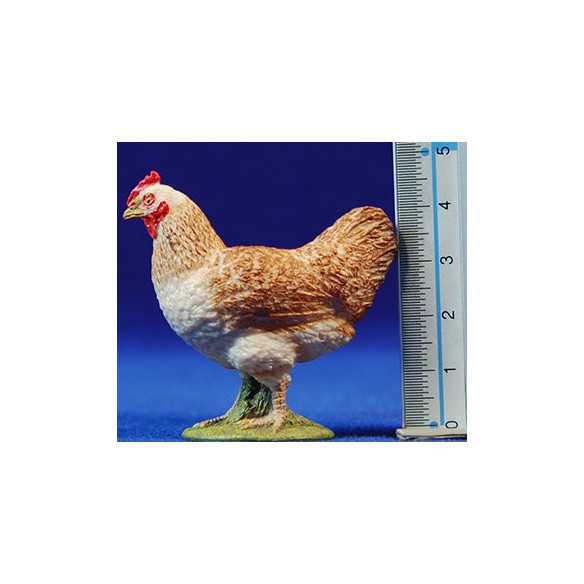 Gallina 15 cm plastica qualità