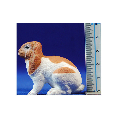 Conejo 12 cm plástico calidad