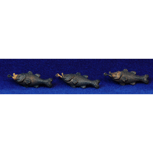 Pezes negros 3 cm plástico