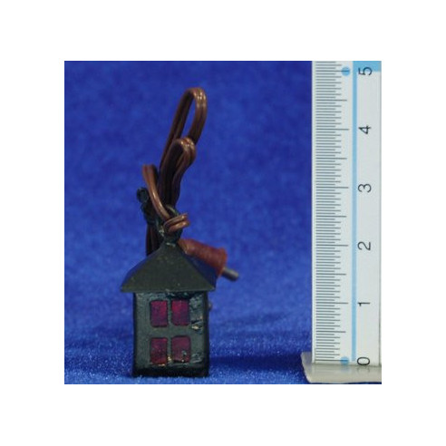Lampada luce rossa 2 cm plastica