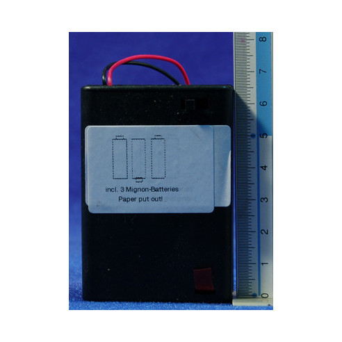 Adaptador pilas 7 cm plástico