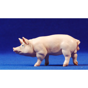 Porc 11 cm plàstic qualitat