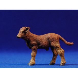 Calf brown 10 cm plastic quality