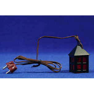 Lampada luce rossa 4 cm plastica