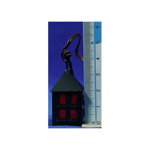 Farola luz roja 4 cm plastico