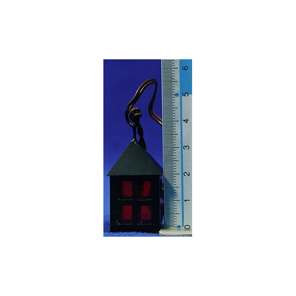 Farola luz roja 4 cm plastico