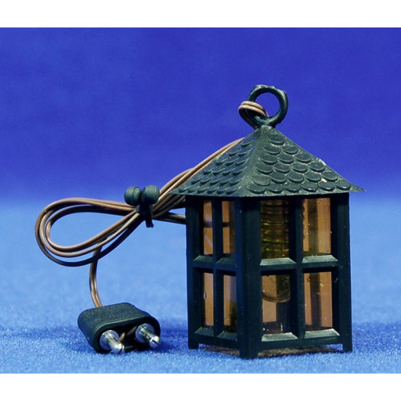 Farola luz amarilla 5 cm plástico