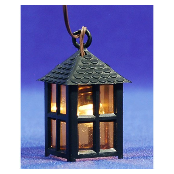 Farola luz amarilla 5 cm plástico