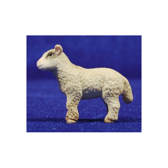 Cordero pequeño 15 cm plástico