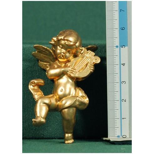 Angelo musicanti appesi 6 cm plastico