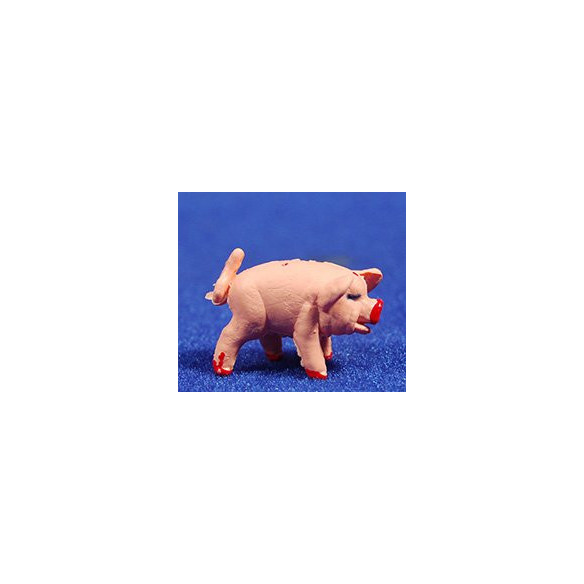 Cerdo 4 cm plástico