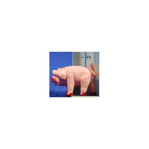 Cerdo 4 cm plástico