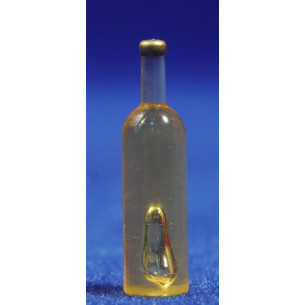 Botiglia vino bianco 3,5 cm plastica