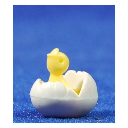 Pulcino 10 cm plastica