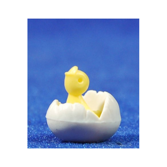 Pulcino 10 cm plastica