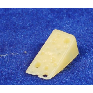 Piece of cheese 1,7 cm plastic