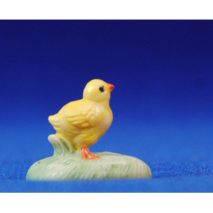 Pollito 12 cm plástico