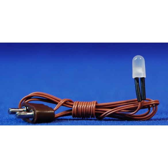 Led luce rossa intermitente 0,7 cm