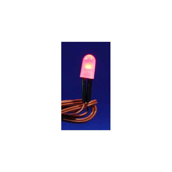 Led luce rossa intermitente 0,7 cm