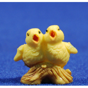 Two chicks 20-25 cm plastica