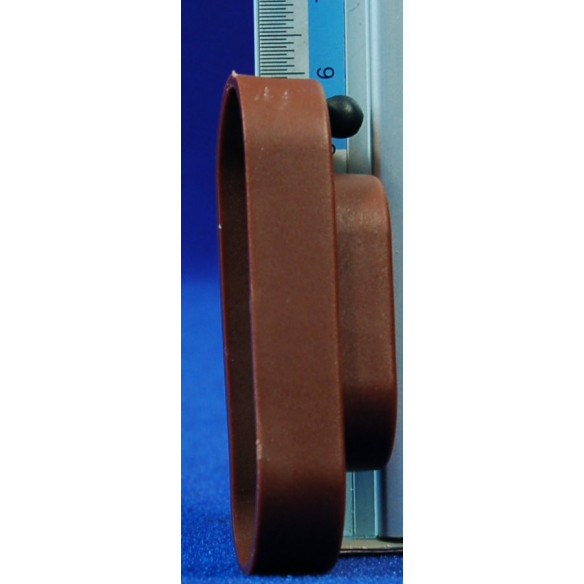 Adaptador pila petaca 6 cm plástico