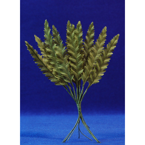 12 palm leaf light 9 cm plastic