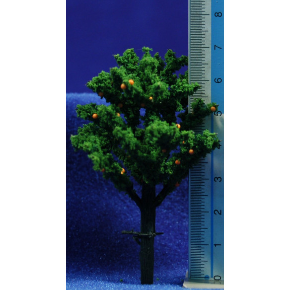 Naranjo 7 cm plástico