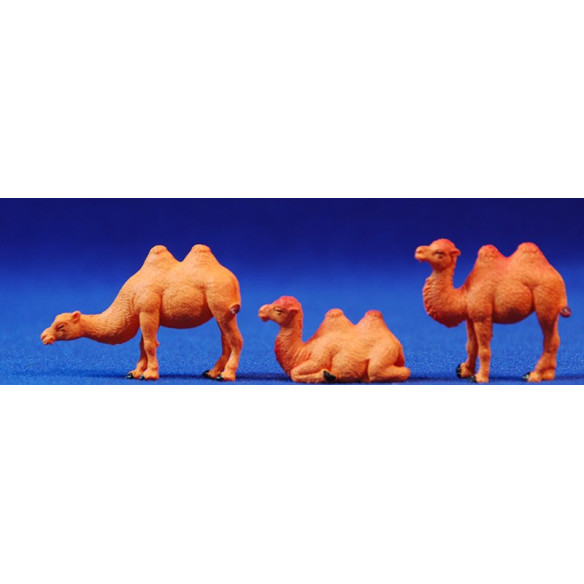 Gruppo 3 cammelli 3 cm plastica