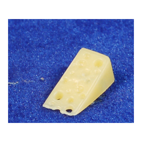 Trozo de queso 1,7 cm plástico