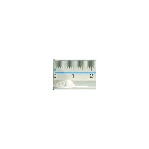 Ratón blanco con cola 1,8 cm plástico