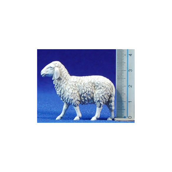 Group of 12 sheeps 10 cm plastic Moranduzzo - Landi