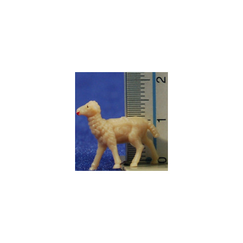 Cordero beige 3 cm plástico
