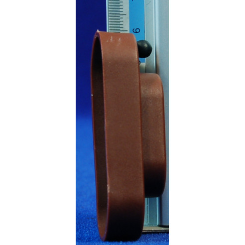 Adaptador pila petaca 6 cm plástico