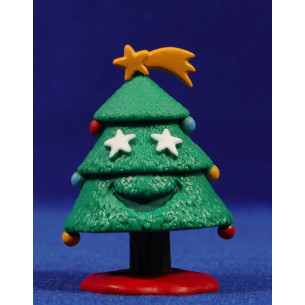 Arbol de Navidad 6 cm plástico Comansi