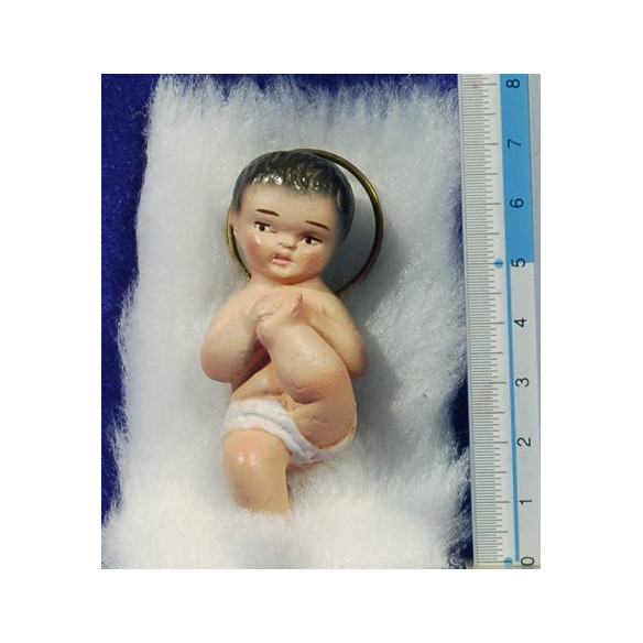Gesù bambino piccolo modello_a 6 cm gesso