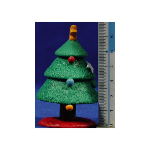 Arbol de Navidad 6 cm plástico Comansi