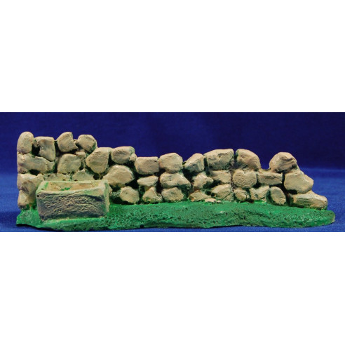 Stone wall 22x5 cm chalk