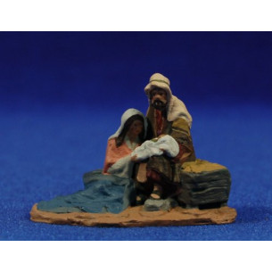Natività 1 pezzo senza animali 5 cm pasta ceramica Hermanos Cerrada