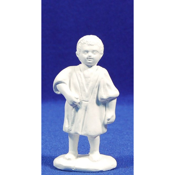 Non painted boy 18 cm chalk