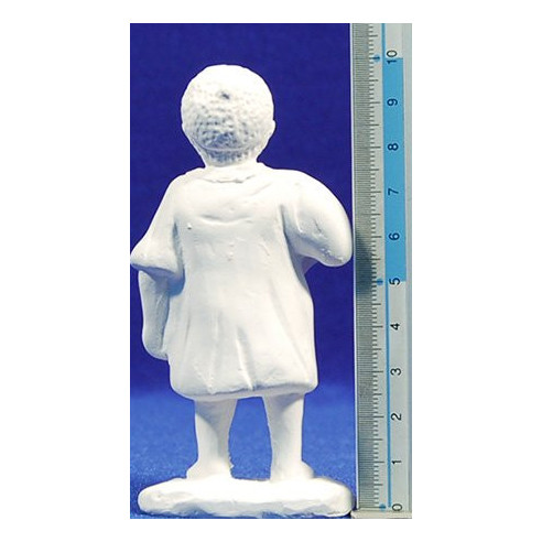 Non painted boy 18 cm chalk