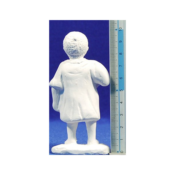 Non painted boy 18 cm chalk